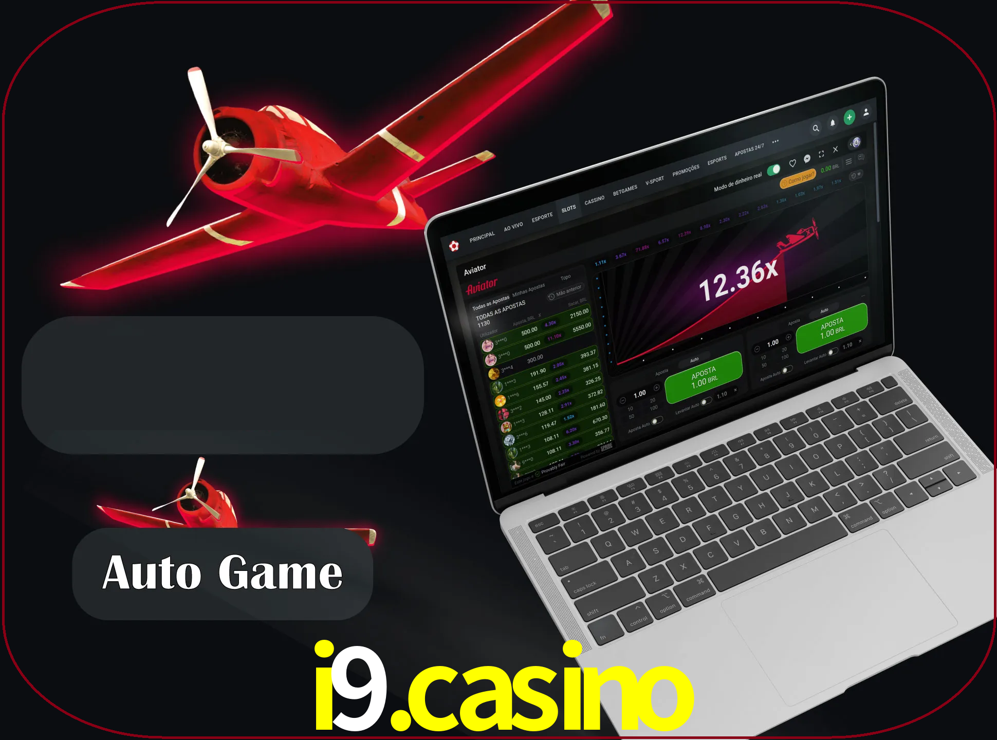 No modo automático, os jogos apostam e sacam seu dinheiro automaticamente.