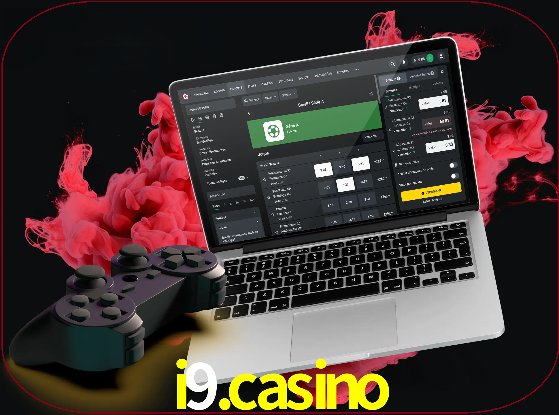 Visite a secção especial de jogos de vídeo em I9.CASINO para descobrir em que jogos pode apostar e ganhar muito dinheiro.