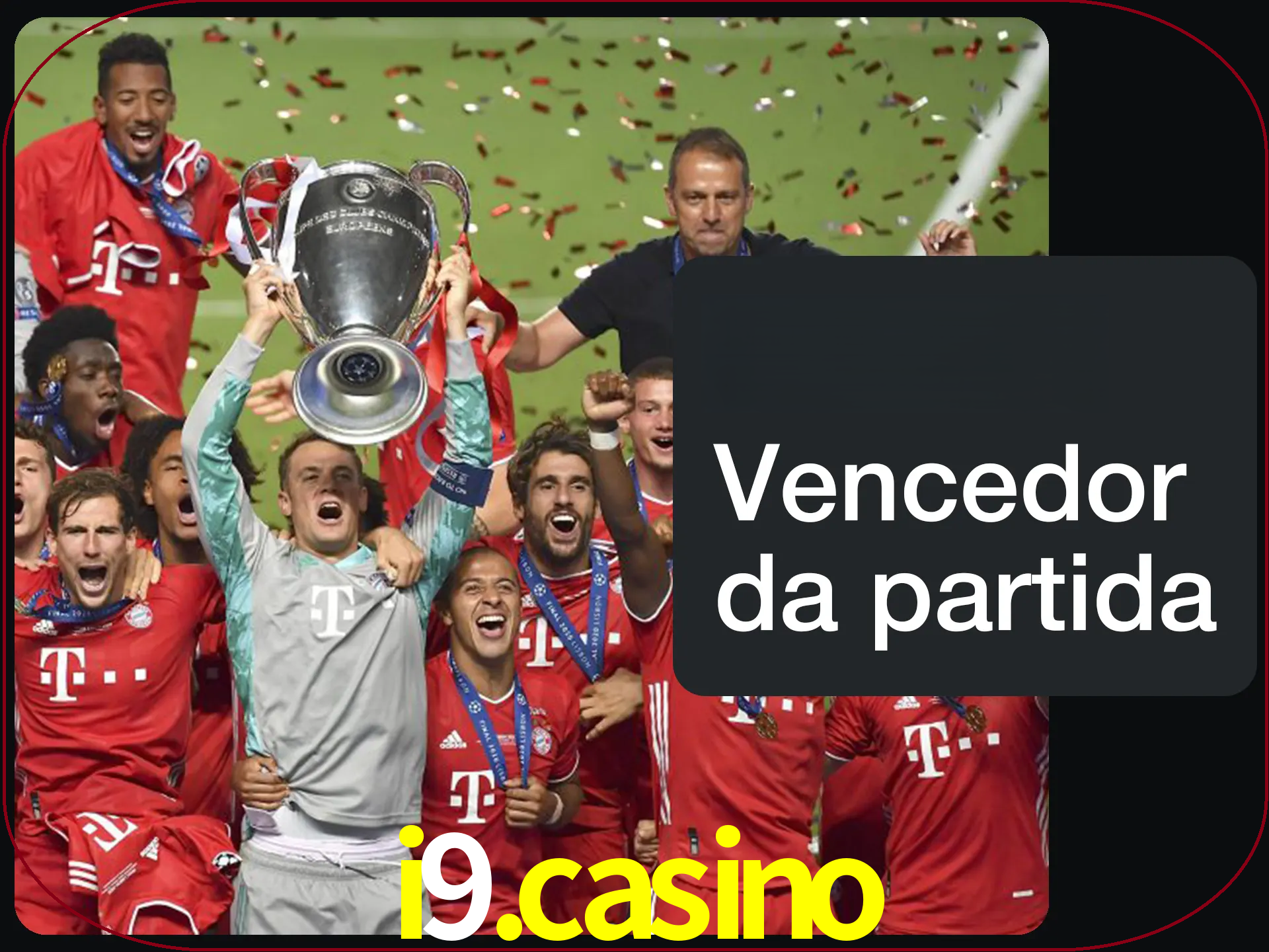 Aposte no vencedor e ganhe uma grande quantia de dinheiro.
